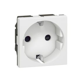 Legrand 077211-278211L Armada Beyaz Çocuk Korumalı Topraklı Otomatik Bağlantılı Priz