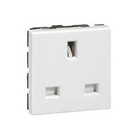 Legrand 077505 Beyaz Armada Euro-Us 2 mt Topraklı Priz