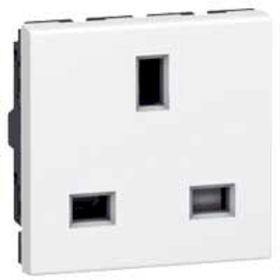 Legrand 077505 Beyaz Armada Euro-Us 2 mt Topraklı Priz