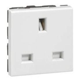 Legrand 077505 Beyaz Armada Euro-Us 2 mt Topraklı Priz