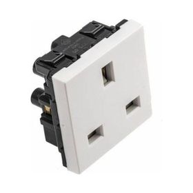 Legrand 077505 Beyaz Armada Euro-Us 2 mt Topraklı Priz