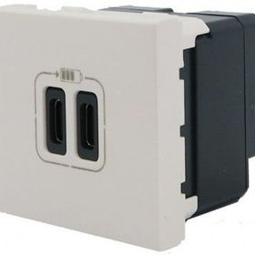 Legrand 077590 Telefon Şarjı için 5 Volt 3 Amper C+C Tipi İkili Usb Priz
