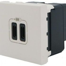 Legrand 077590 Telefon Şarjı için 5 Volt 3 Amper C+C Tipi İkili Usb Priz