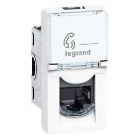 Legrand 078730 1 Modül RJ11 Sistem Armada 4 Kontak Telefon Prizi