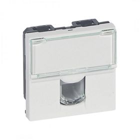 Legrand 078731 Armada Beyaz 2 Modül Rj11 4 Kontak Telefon Prizi