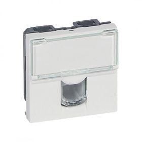 Legrand 078731 Armada Beyaz 2 Modül Rj11 4 Kontak Telefon Prizi