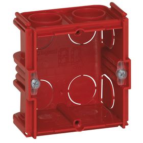 Legrand 080141 Batibox Birleştirilebilen 40 mm Derinlik Kare Tekli Buat