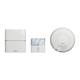 Legrand 094272 Bir Buton İki Zil Kablosuz Zil Seti
