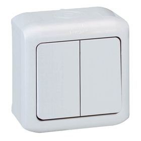 Legrand 10 A 782361 Forix Beyaz IP44 Sıva Üstü Komütatör Veavien