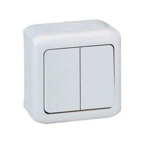 Legrand 10 A 782361 Forix Beyaz IP44 Sıva Üstü Komütatör Veavien