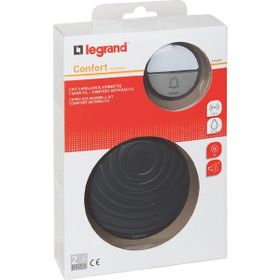 Legrand 15 Melodi Comfort Antrasit Kablosuz Zil
