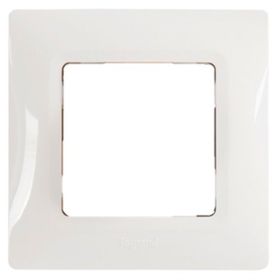 Legrand 3245067673317 767331 Salbei Beyaz Tekli Çerçeve
