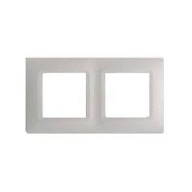 Legrand 3245067673324 767332 Salbei Beyaz İkili Çerçeve