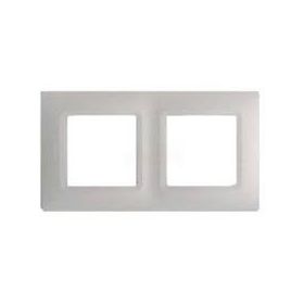 Legrand 3245067673324 767332 Salbei Beyaz İkili Çerçeve