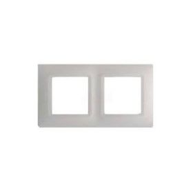 Legrand 3245067673324 767332 Salbei Beyaz İkili Çerçeve