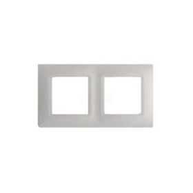 Legrand 3245067673324 767332 Salbei Beyaz İkili Çerçeve