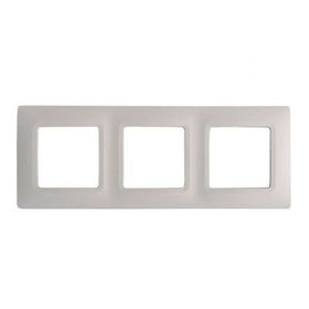 Legrand 3245067673331 767333 Salbei Beyaz Üçlü Dikey Çerçeve