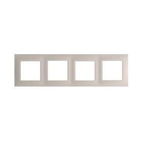 Legrand 3245067673447 767344 Salbei Bej Dörtlü Yatay Çerçeve