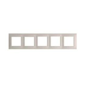 Legrand 3245067673454 767345 Salbei Bej Beşli Yatay Çerçeve