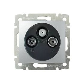 Legrand 3245067701362 TV RD Sat Priz Sonlu 2400 Mhz Valena Alüminyum