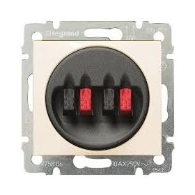 Legrand 3245067743249 Valena Bej 2'Lİ Hoparlör Prizi