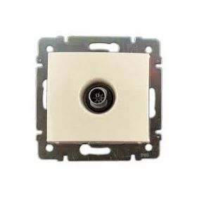 Legrand 3245067743317 2400MHz 14dB Valena Bej Tv Priz Geçişli