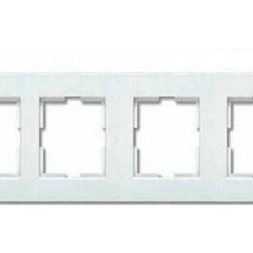Legrand 3414971105805 768174 Raventi Beyaz Dörtlü Yatay Çerçeve