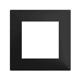 Legrand 3414971114227 768671 Raventi Siyah Tekli Çerçeve