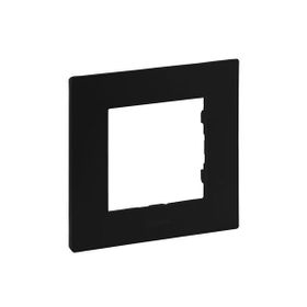 Legrand 3414971114227 768671 Raventi Siyah Tekli Çerçeve