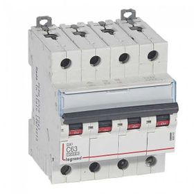 Legrand 409342 DX3 C Tipi 4x63 Amper 10 kA Otomatik Sigorta