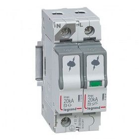 Legrand 412224 Tip 2 C Tipi 1K+N 20 kA Sayaç Sonrası Parafudr