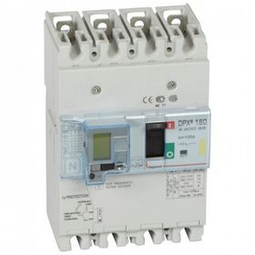 Legrand 420035 Dpx 160 100 A 4 Kutuplu 16 kA Kaçak Akım Korumalı Kompakt Şalter