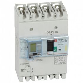 Legrand 420035 Dpx 160 100 A 4 Kutuplu 16 kA Kaçak Akım Korumalı Kompakt Şalter