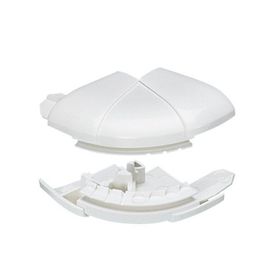 Legrand 60° - 120° Beyaz 010622 Dlp 50mm Yükseklik İçin Değişken Dış Köşe