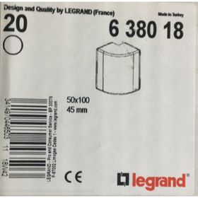 Legrand 638018 DLP 50x100 Dış Köşe Kablo Kanalı