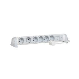 Legrand 694656 6'lı Parafudrlu Topraklı Grup Priz