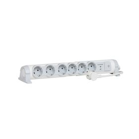 Legrand 694656 6'lı Parafudrlu Topraklı Grup Priz