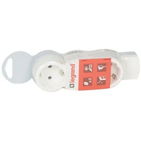 Legrand 695004 3'lü Kablosuz Topraklı Grup Priz
