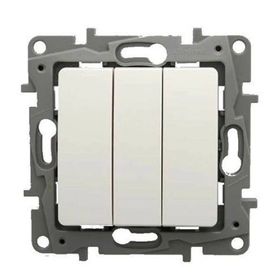 Legrand 767103 Salbei Beyaz Üçlü Anahtar