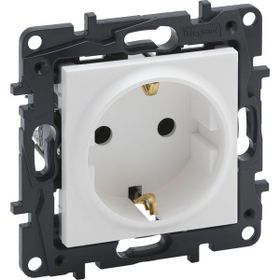 Legrand 767115 Salbei Beyaz Çocuk Korumalı Topraklı Priz