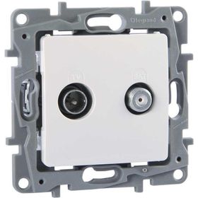 Legrand 767127 Salbei Beyaz Tv-sat Priz