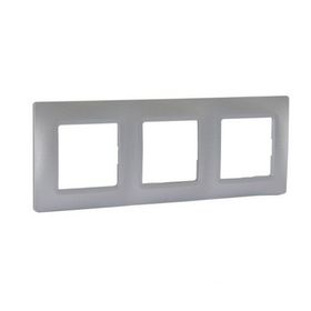 Legrand 767353 Salbei 3'lü Alüminyum Renk Çerçeve