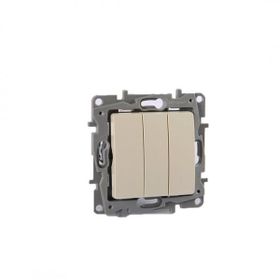 Legrand 767403 Salbei Üçlü Bej Anahtar