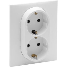 Legrand 767416 Salbei Bej İkili Topraklı Priz