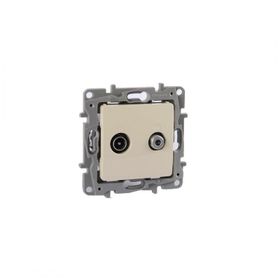 Legrand 767428 Salbei Bej Tv-sat Priz