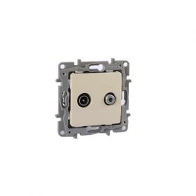 Legrand 767428 Salbei Bej Tv-sat Priz