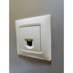 Legrand 767429 Legrand Salbei Bej Krem RJ11 Çerçeveli Telefon Priz