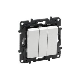 Legrand 768103 Raventi Beyaz Üçlü Anahtar
