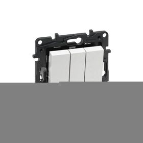 Legrand 768103 Raventi Beyaz Üçlü Anahtar
