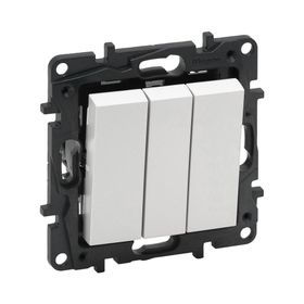 Legrand 768103 Raventi Beyaz Üçlü Anahtar